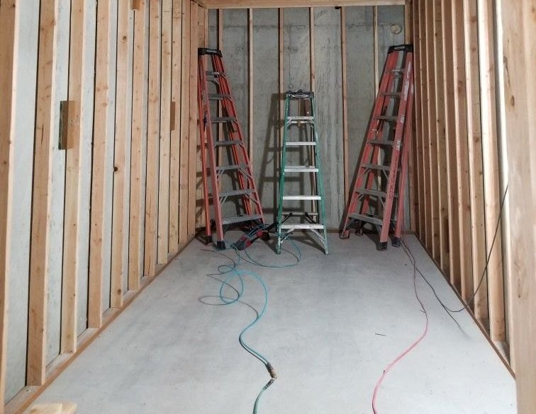 Framed 40ft Shell